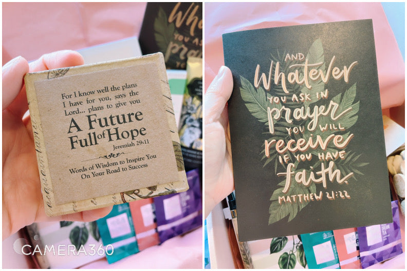 Prayers To Help You Thrive and Cocoa Comfort - Christian Gift Box