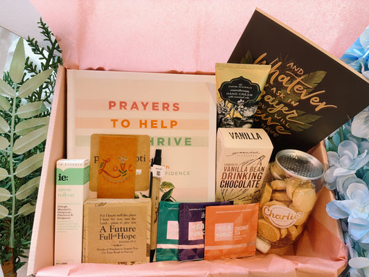 Prayers To Help You Thrive and Cocoa Comfort - Christian Gift Box