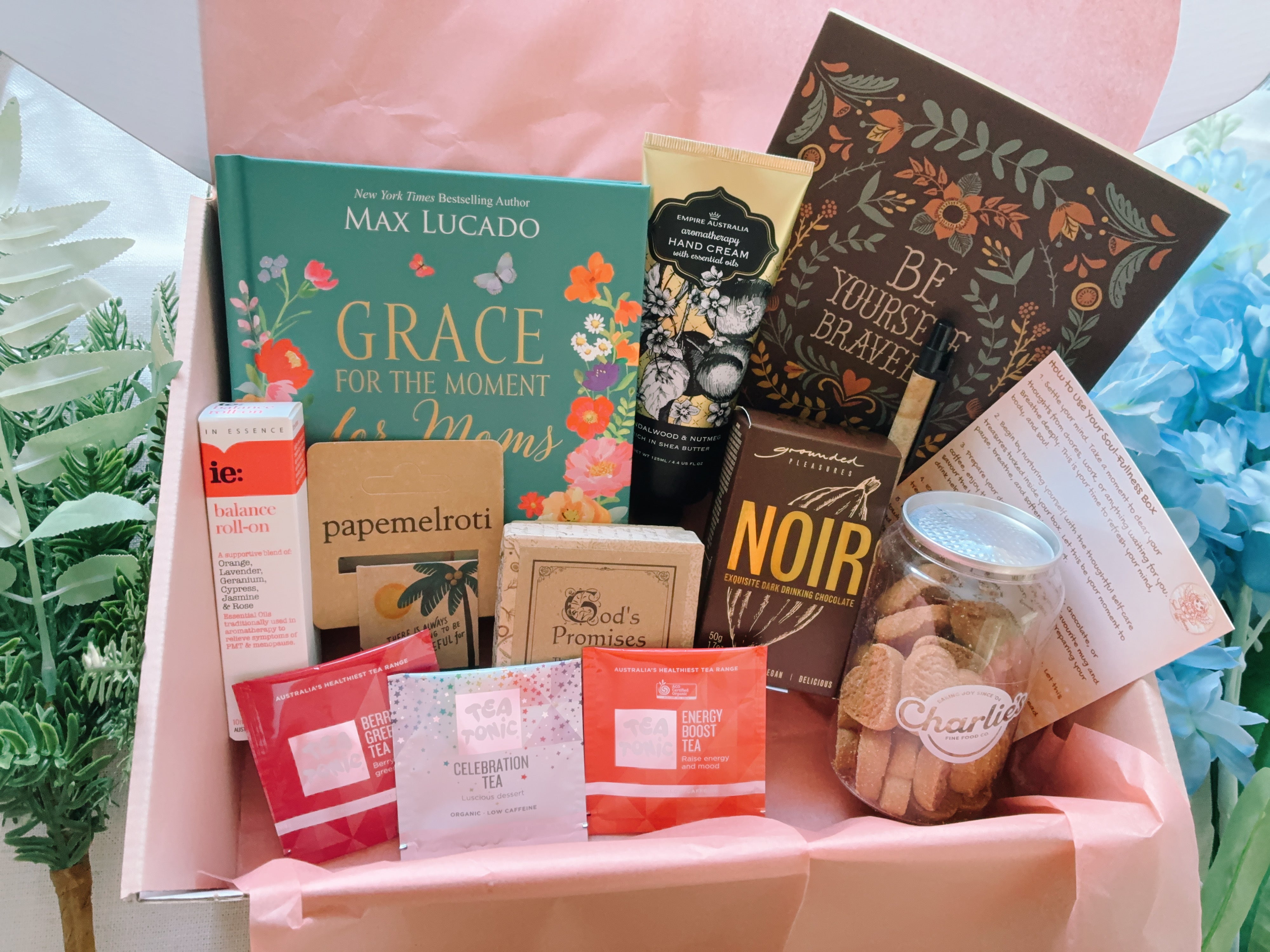 Christian Gift Box - Grace for the Moment for Moms and Cocoa