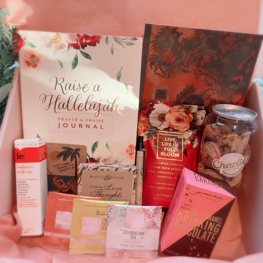Raise a Hallelujah (Prayer and Praise) & Cocoa Joy - Christian Gift Box