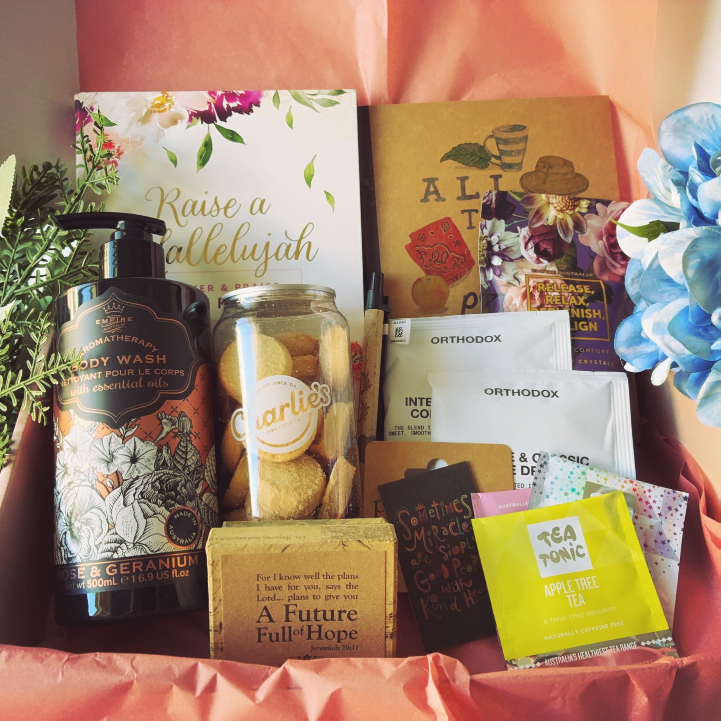 Raise a Hallelujah & Coffee Gift Box - Christian Gift Box